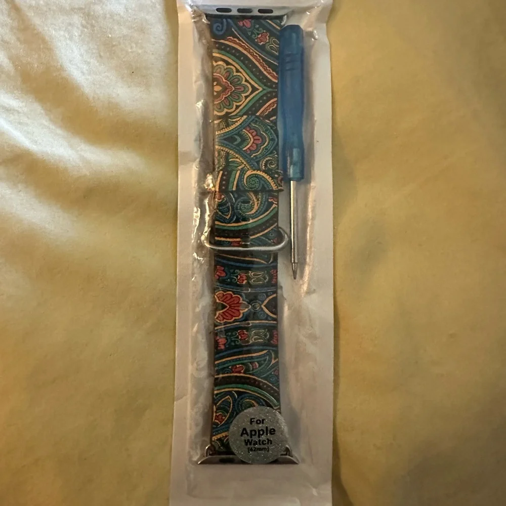 Apple Blue and Green Watch Band for Apple Watch - Picture 2 of 2